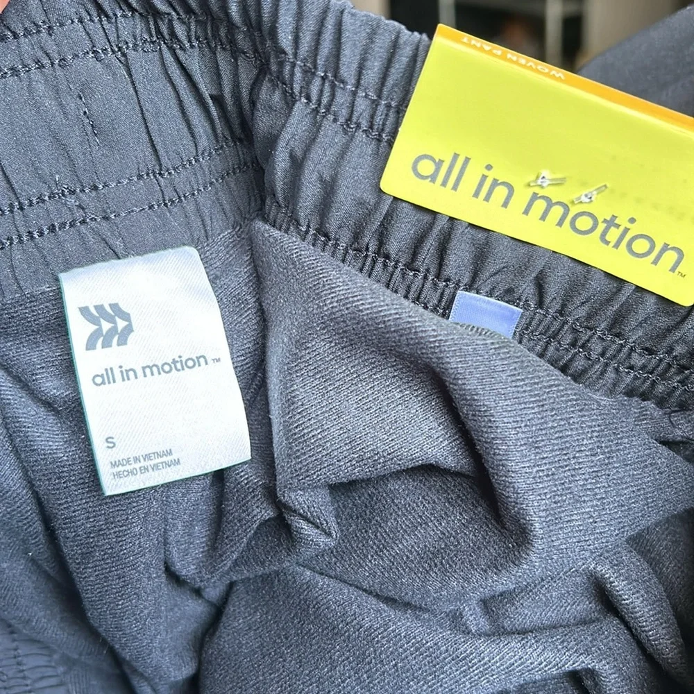 Women's Lined Winter Woven Joggers - All in Motion Black Small - Picture 9 of 10